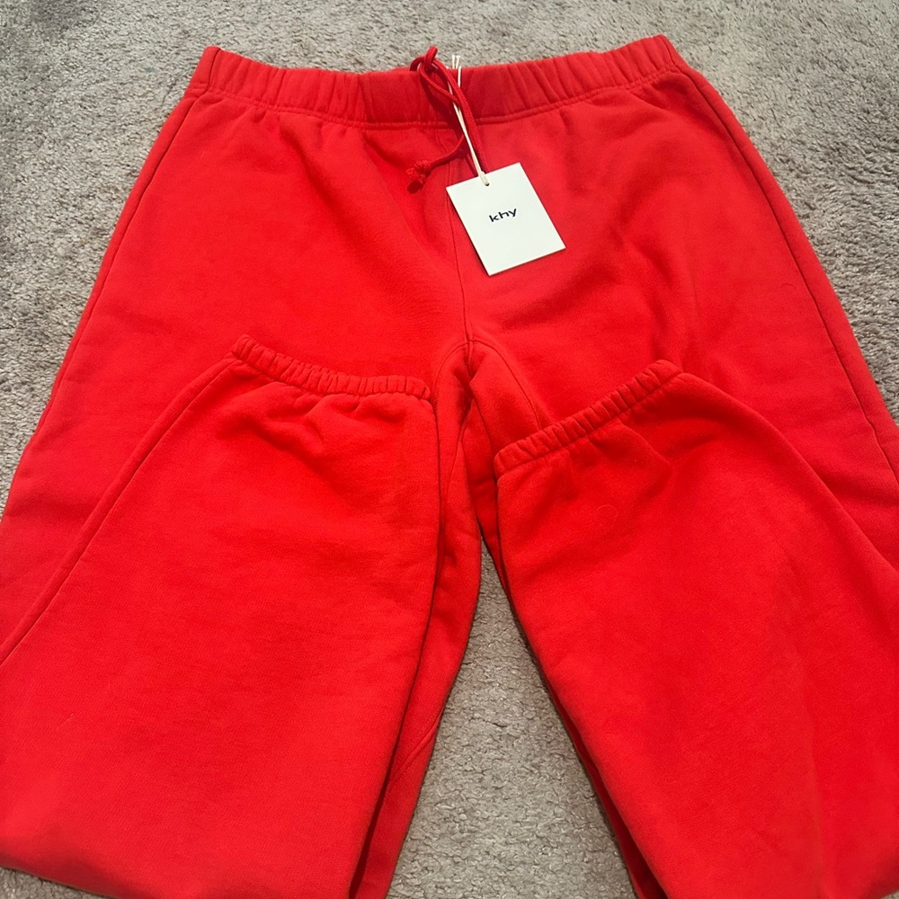 KHY Red Sweatpants
